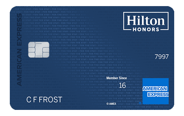 Hilton Honors American Express Surpass Card card art