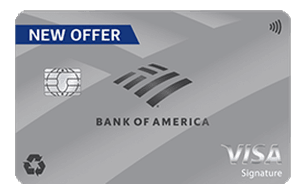 Bank of America Unlimited Cash Rewards card art