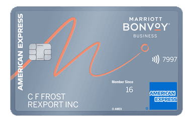Marriott Bonvoy Business American Express card art